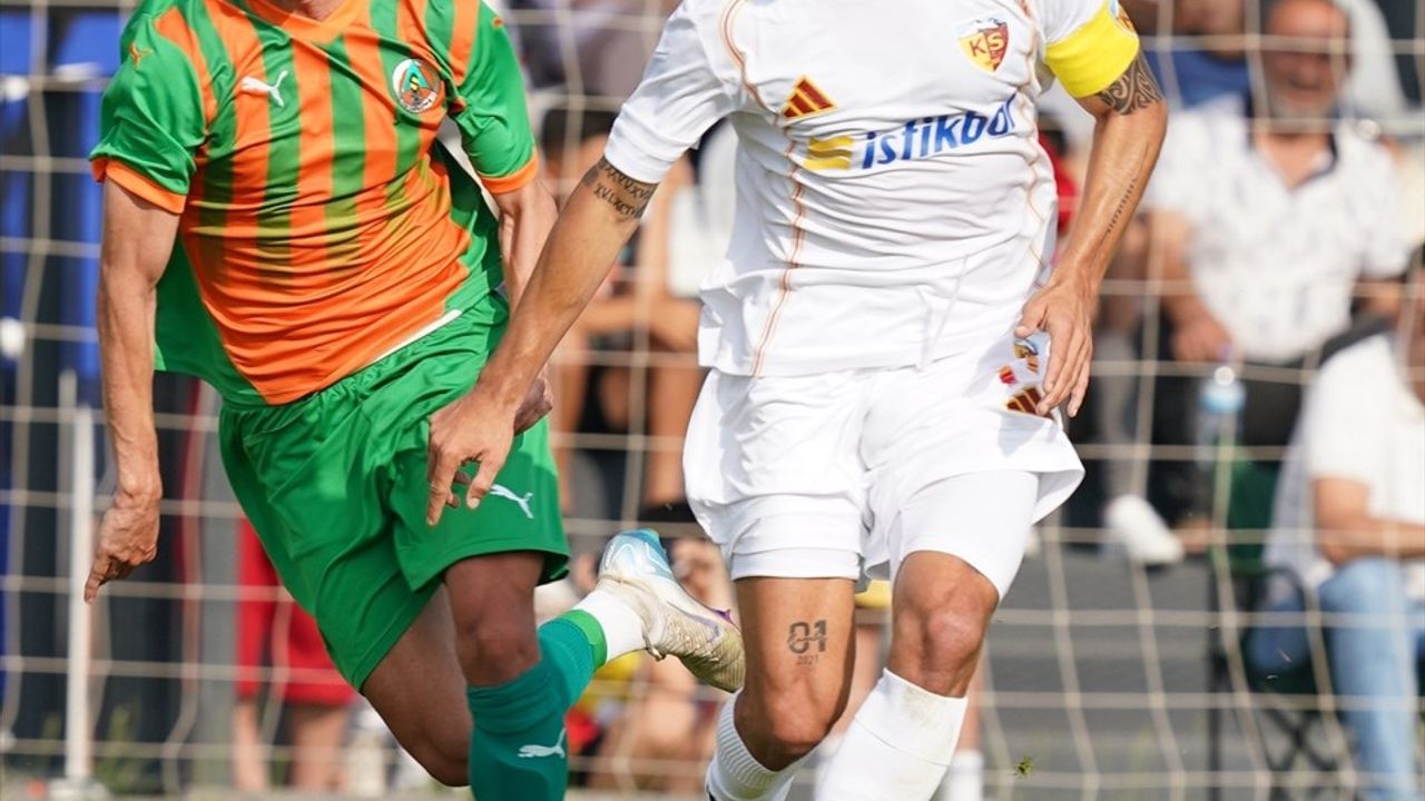 Corendon Alanyaspor, Hazırlık Maçında Bellona Kayserispor'u 2-0 Geçti