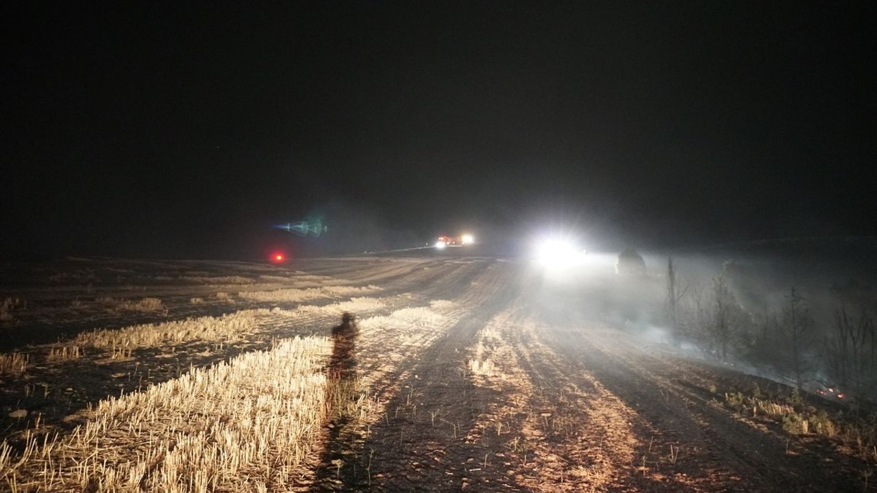 Çorum'da Yangın Kontrol Altına Alındı