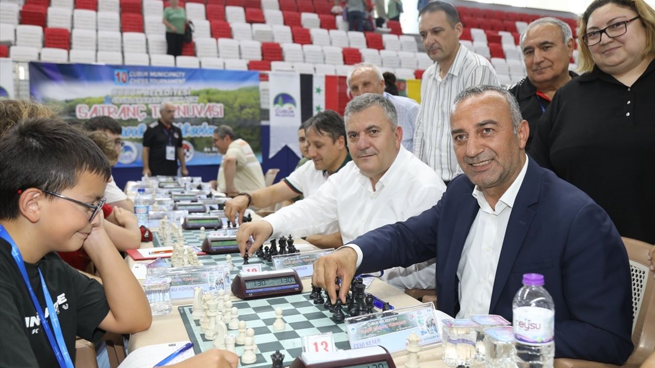 Çubuk Belediyesi 10. Uluslararası Açık Satranç Turnuvası Başladı