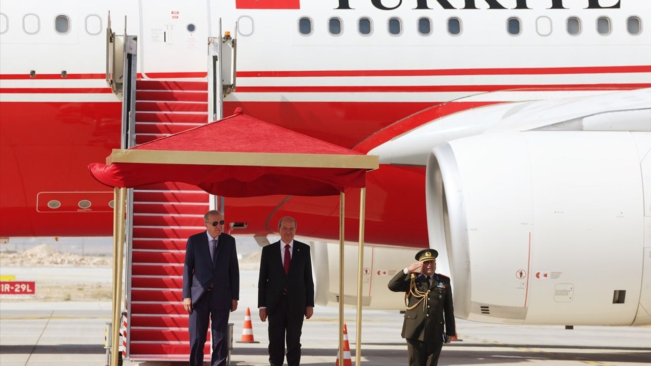 Cumhurbaşkanı Erdoğan, Kıbrıs Barış Harekatı'nın 51. Yıl Dönümünde KKTC'de