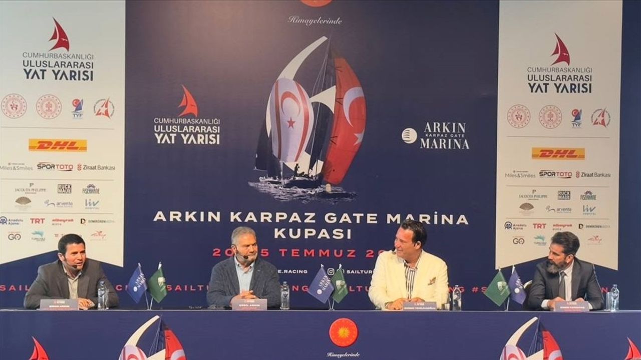 Cumhurbaşkanlığı 6. Uluslararası Yat Yarışları Kıbrıs Etabı Basın Lansmanı Gerçekleşti