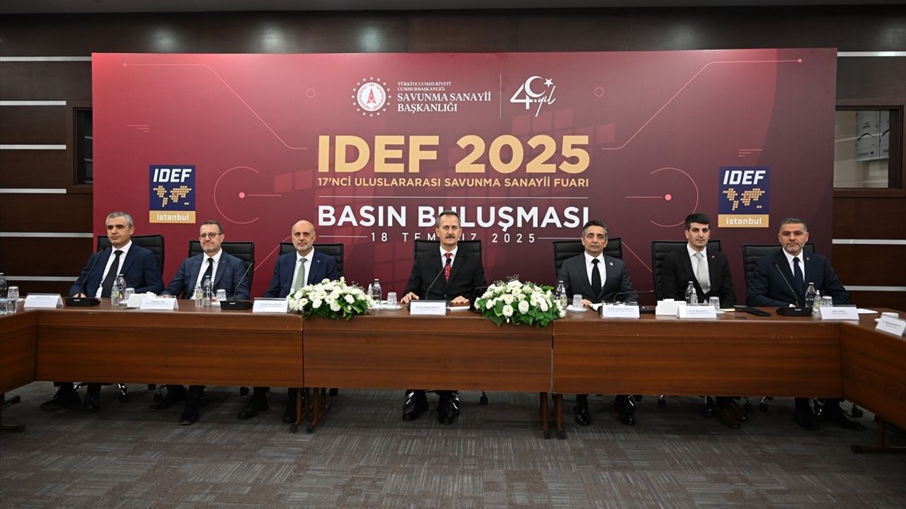 Cumhurbaşkanlığı Savunma Sanayii Başkanı Haluk Görgün, IDEF 2025 Öncesi Savunma İhracat Verilerini Açıkladı
