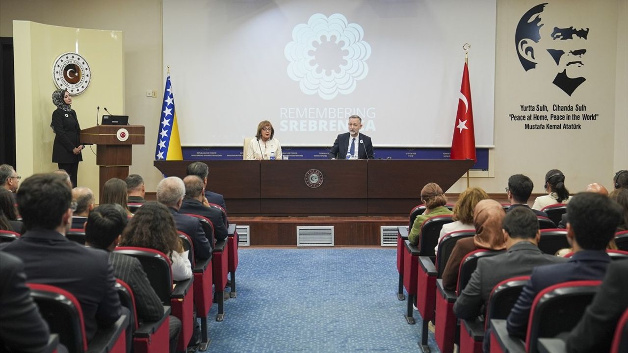 Dışişleri Bakanlığı, Srebrenitsa Soykırımı'nın 30. Yılını Anma Etkinliği Düzenledi
