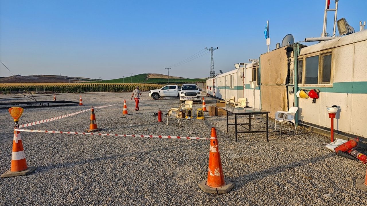 Diyarbakır'da Petrol Sondaj Kuyusundaki Yangında 8 Kişi Yaralandı