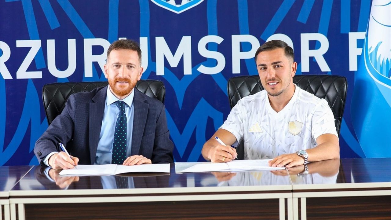 Erzurumspor FK, Guram Giorbelidze ile 2 Yıllık Sözleşme İmzaladı