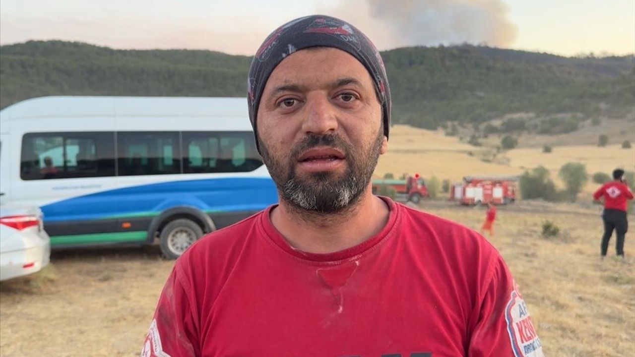 Eskişehir'deki Orman Yangınında Şehit Olan Ekipler İçin Taziye