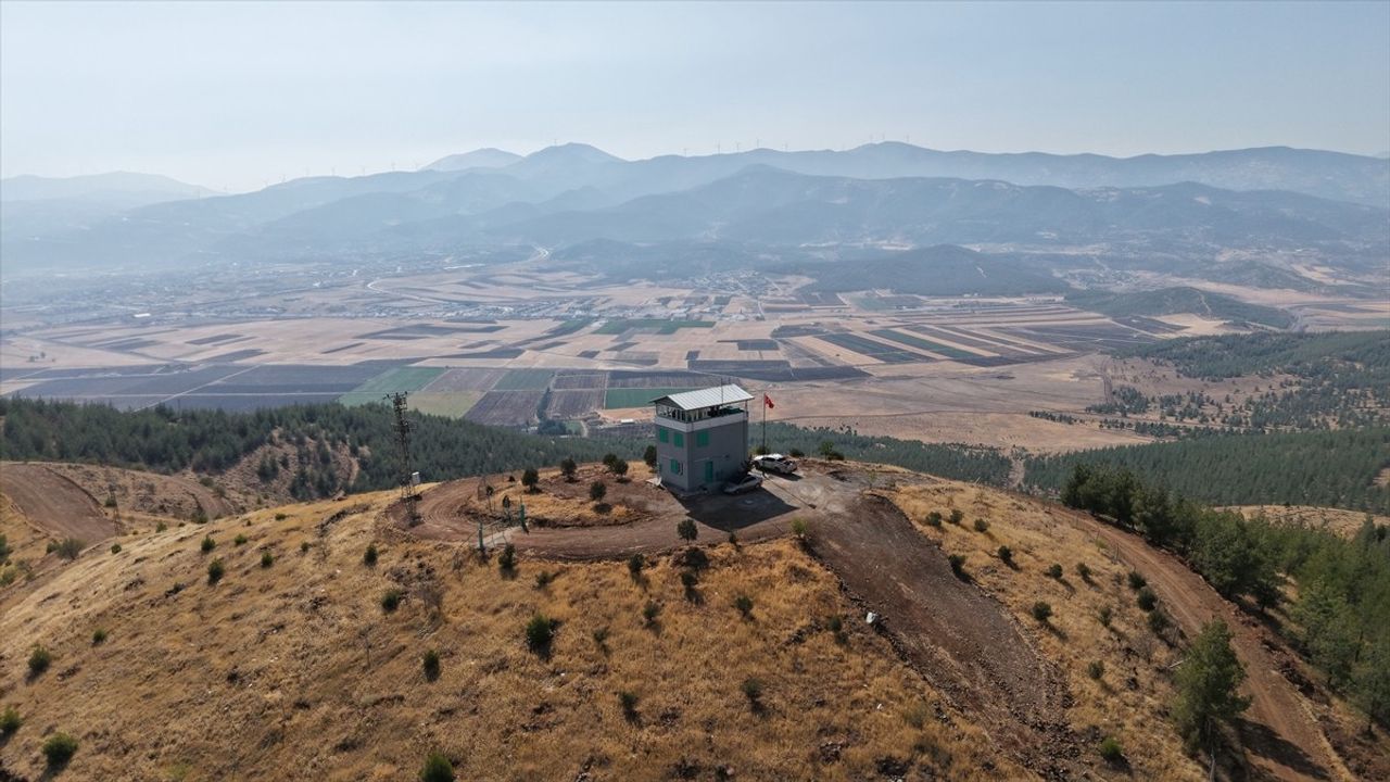 Gaziantep'teki Orman Bekçileri Yangın Risklerine Karşı Nöbet Tutuyor