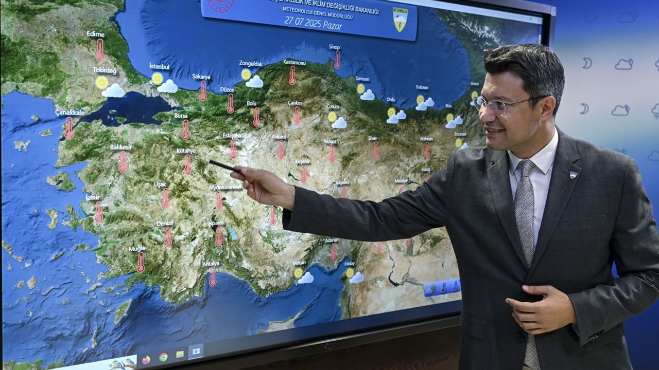 Hafta Sonu Sıcak Hava Dalgası Türkiye'yi Etkileyecek