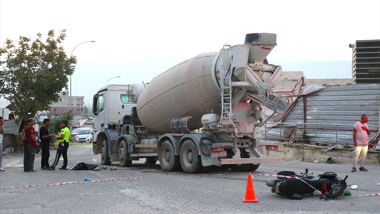 Hatay'da Motosiklet Kazasında Bir Kişi Hayatını Kaybetti