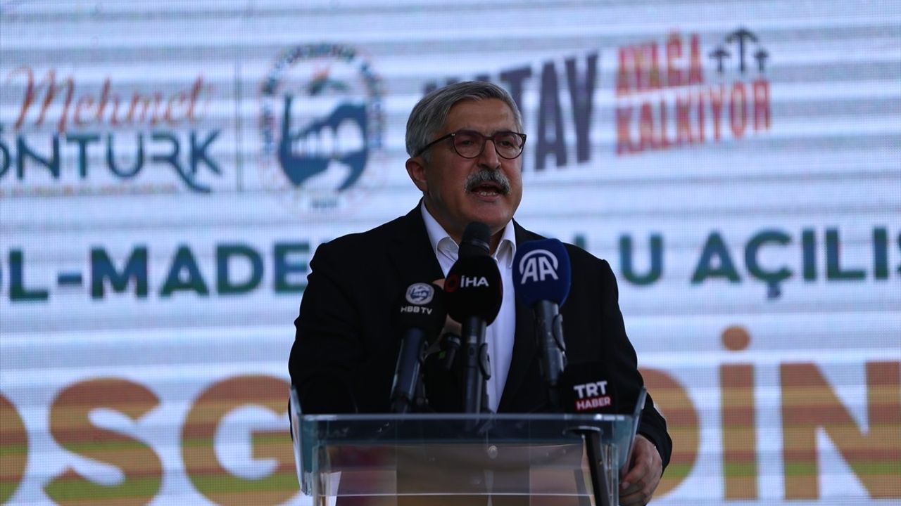 Hatay'da Serinyol-Madenli Kara Yolu Resmi Açılışı Gerçekleşti