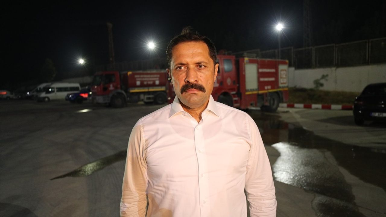 Hatay Valisi Masatlı'dan Suriye'deki Orman Yangınıyla İlgili Açıklama