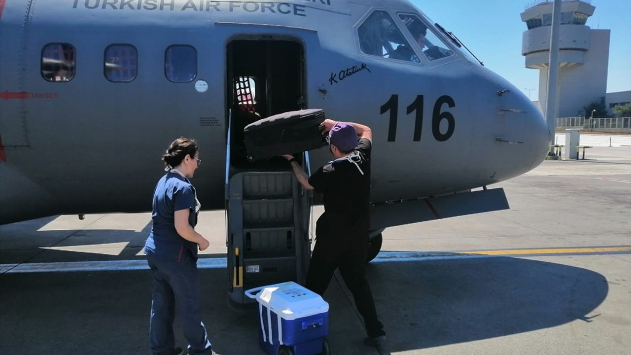 Hava Kuvvetleri Uçağı, Organ Nakli İçin Uçtu