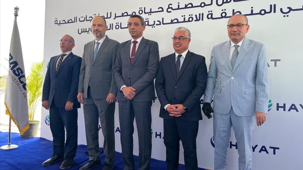 Hayat Kimya, Mısır'daki 6. Fabrikasının Temelini Attı