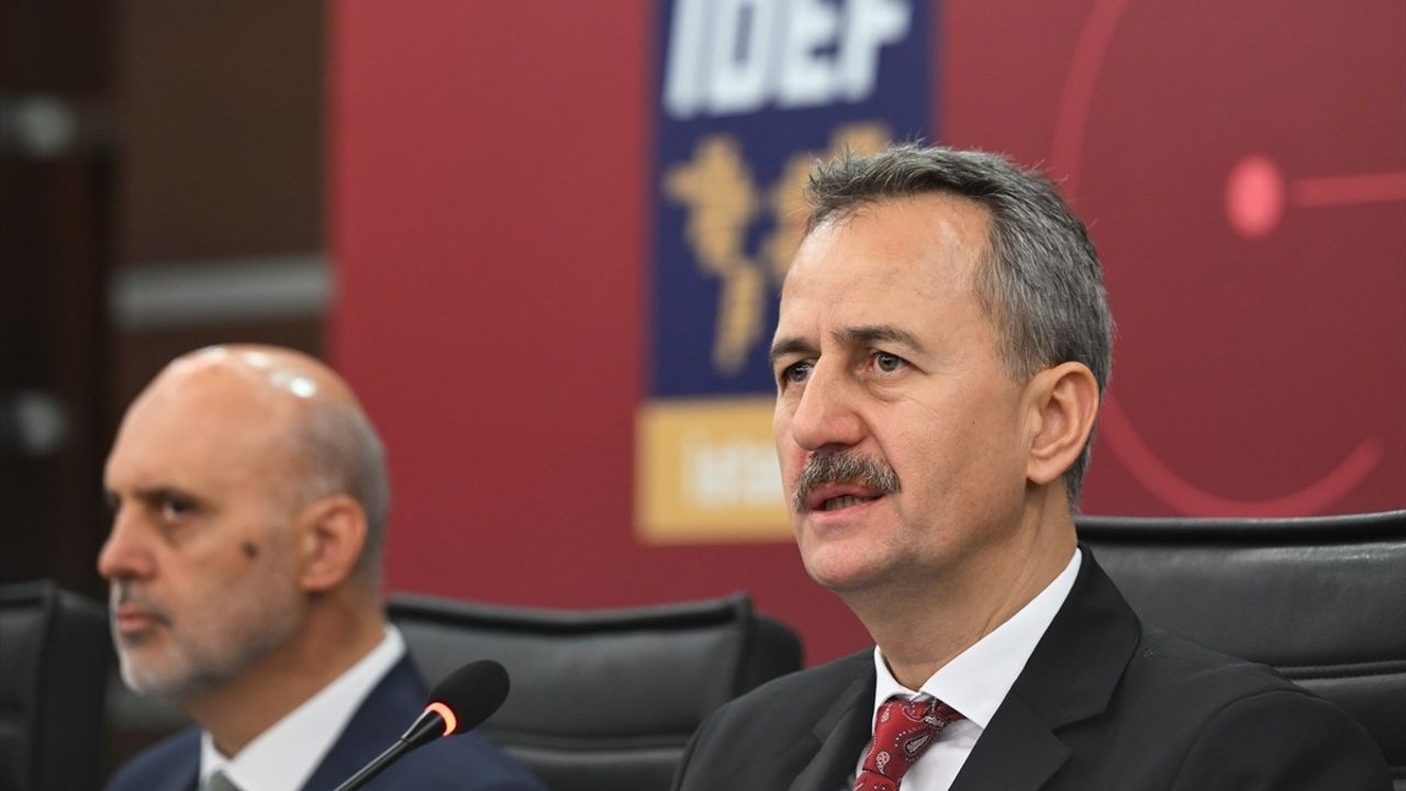 IDEF 2025 Savunma Sanayii Fuarı Basın Tanıtımı Gerçekleştirildi