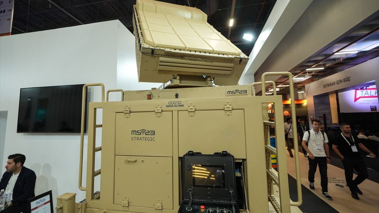 IDEF 2025'te Yerli Elektronik Harp Sistemi MS23 Tanıtıldı