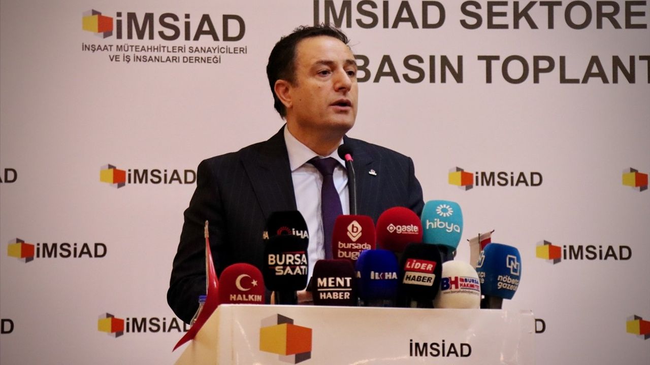 İMSİAD Başkanı Şeref Demir'den İnşaat Sektörüne Destek Çağrısı