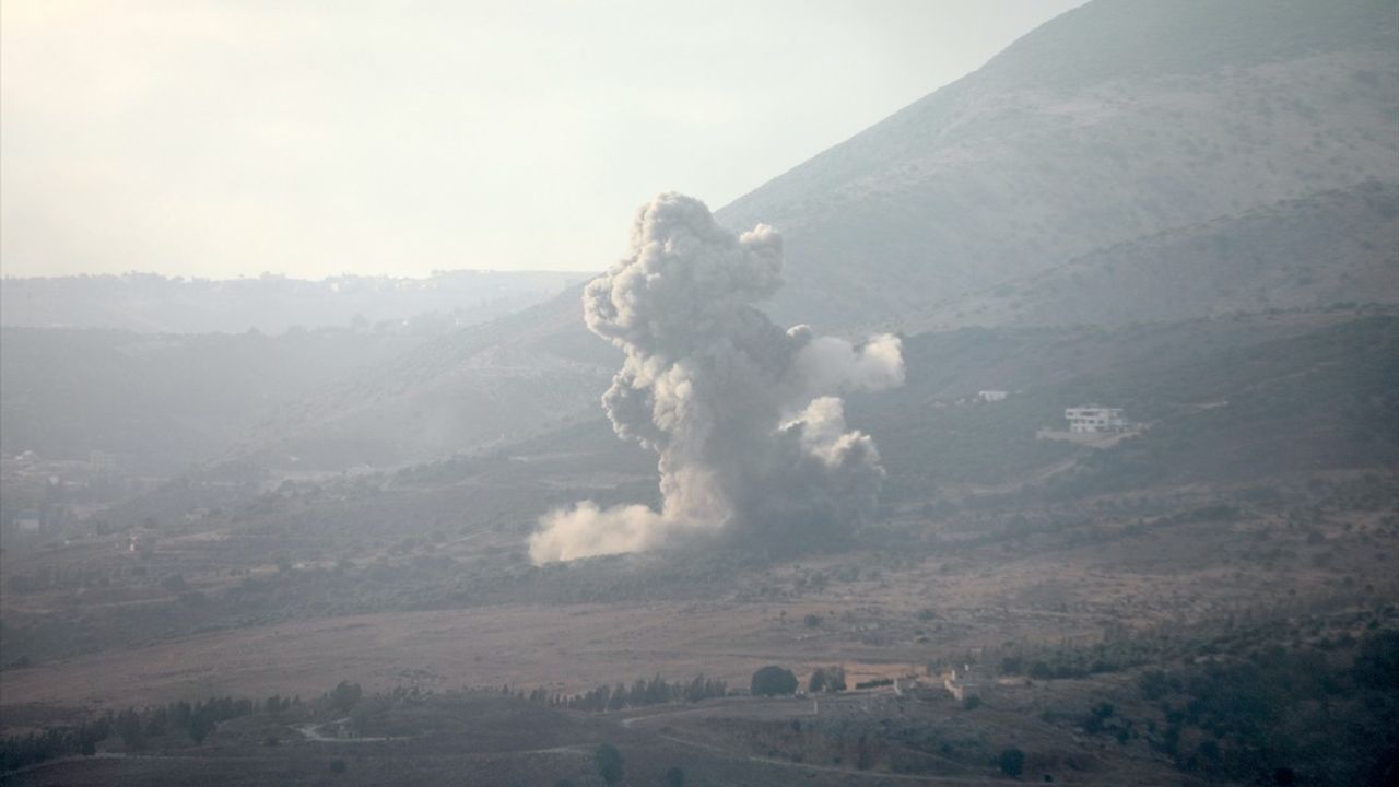 İsrail Savaş Uçakları Lübnan'a Hava Saldırıları Düzenledi