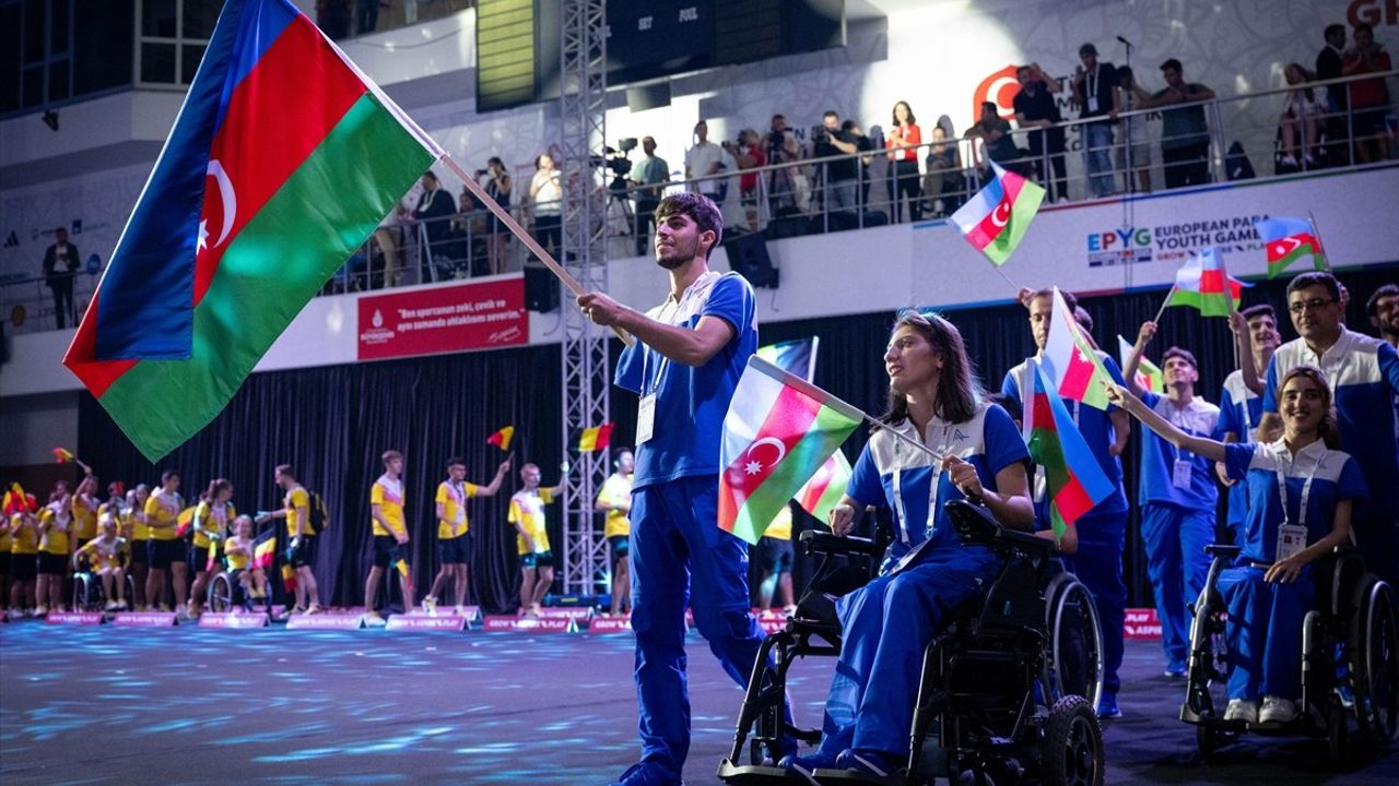 İstanbul'da Avrupa Para Gençlik Oyunları'nın Açılış Töreni Gerçekleştirildi