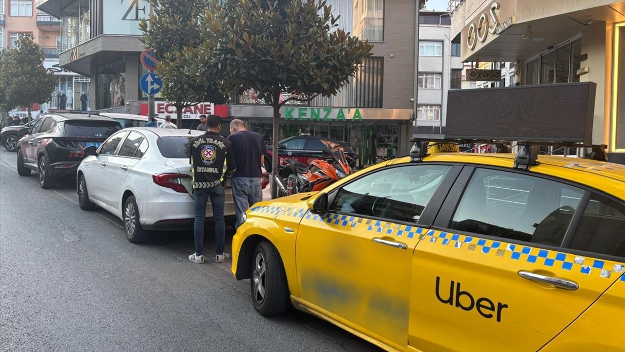 İstanbul'da Uyuşturucu Kullanan Taksi Şoförü Yakalandı