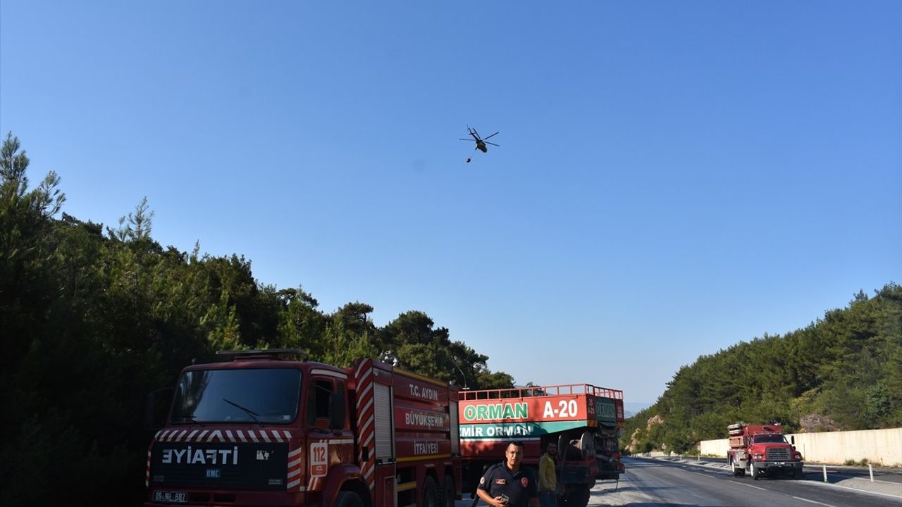 İzmir'de Tırda Çıkan Yangın Hızla Kontrol Altına Alındı