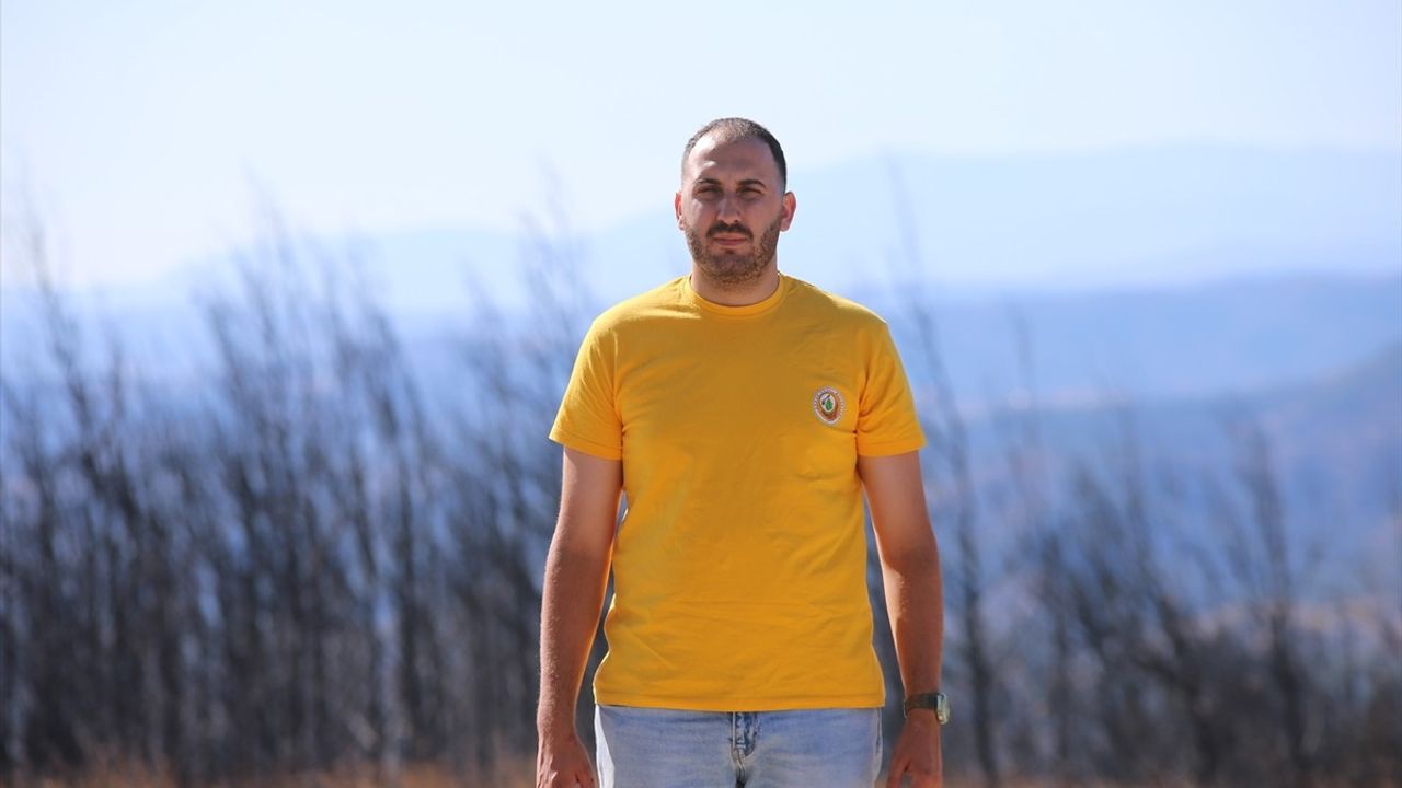 İzmir'deki Orman Yangınında Yangın Kulesi Sorumlusunun Kahramanlığı