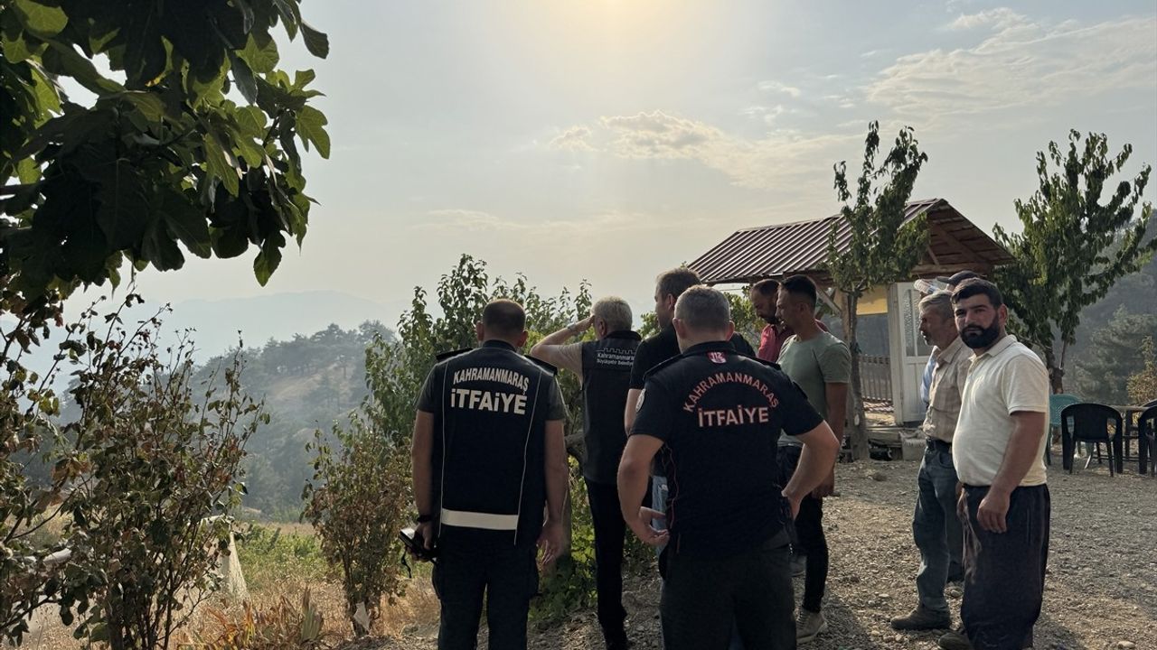 Kahramanmaraş'taki Orman Yangını Kontrol Altına Alındı