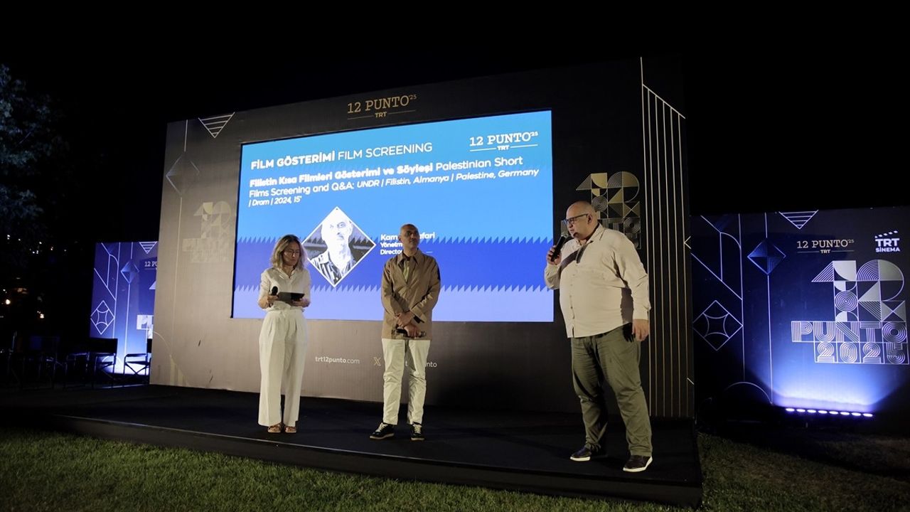 Kamal Aljafari, TRT 12 Punto'ya Konuk Oldu