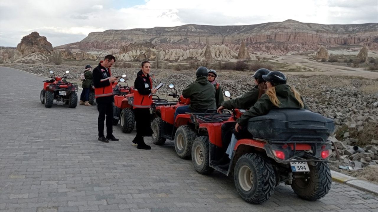 Kapadokya'da İzinsiz Arazi Araçlarına Yönelik Denetimler Artırıldı