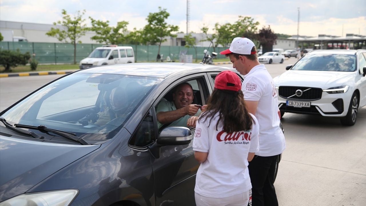 Kapıkule'de Gurbetçilere Renkli Karşılama Etkinliği