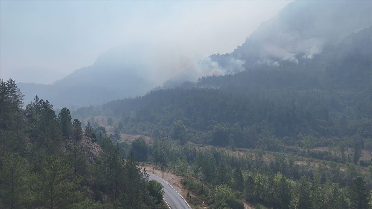 Karabük'teki Orman Yangınları Dördüncü Gününde Müdahale Devam Ediyor