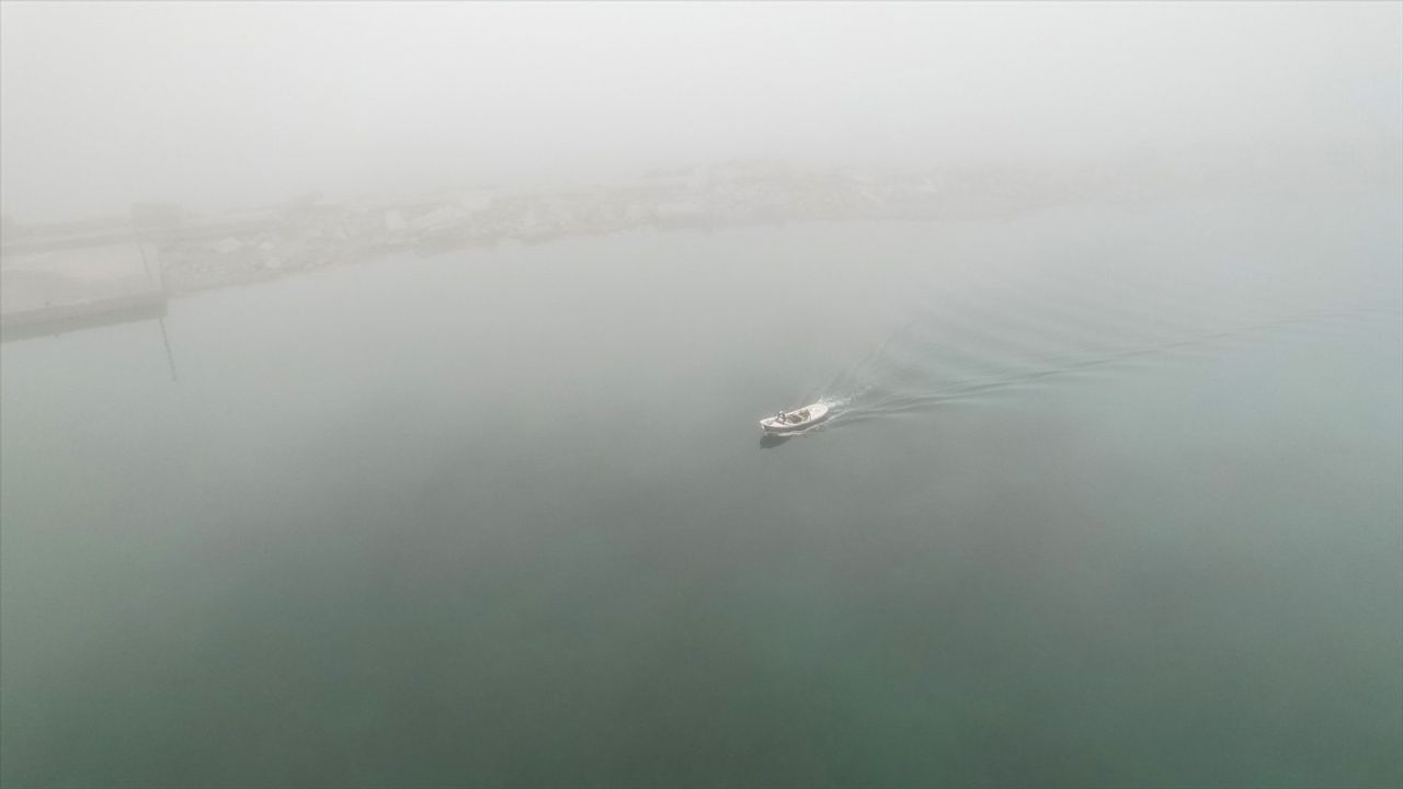 Kastamonu Abana'da Dron ile Görüntülenen Sis Manzarası