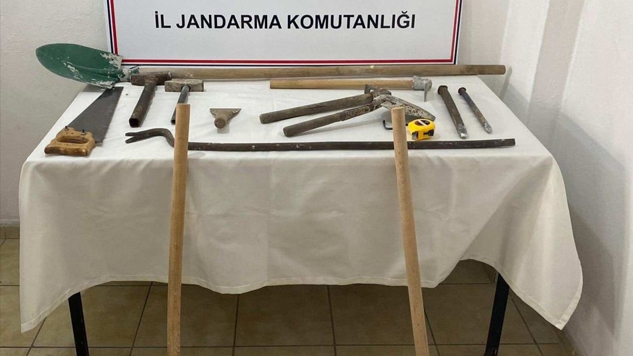 Kastamonu'da Sit Alanında İzinsiz Kazı Yapan 5 Kişi Gözaltında