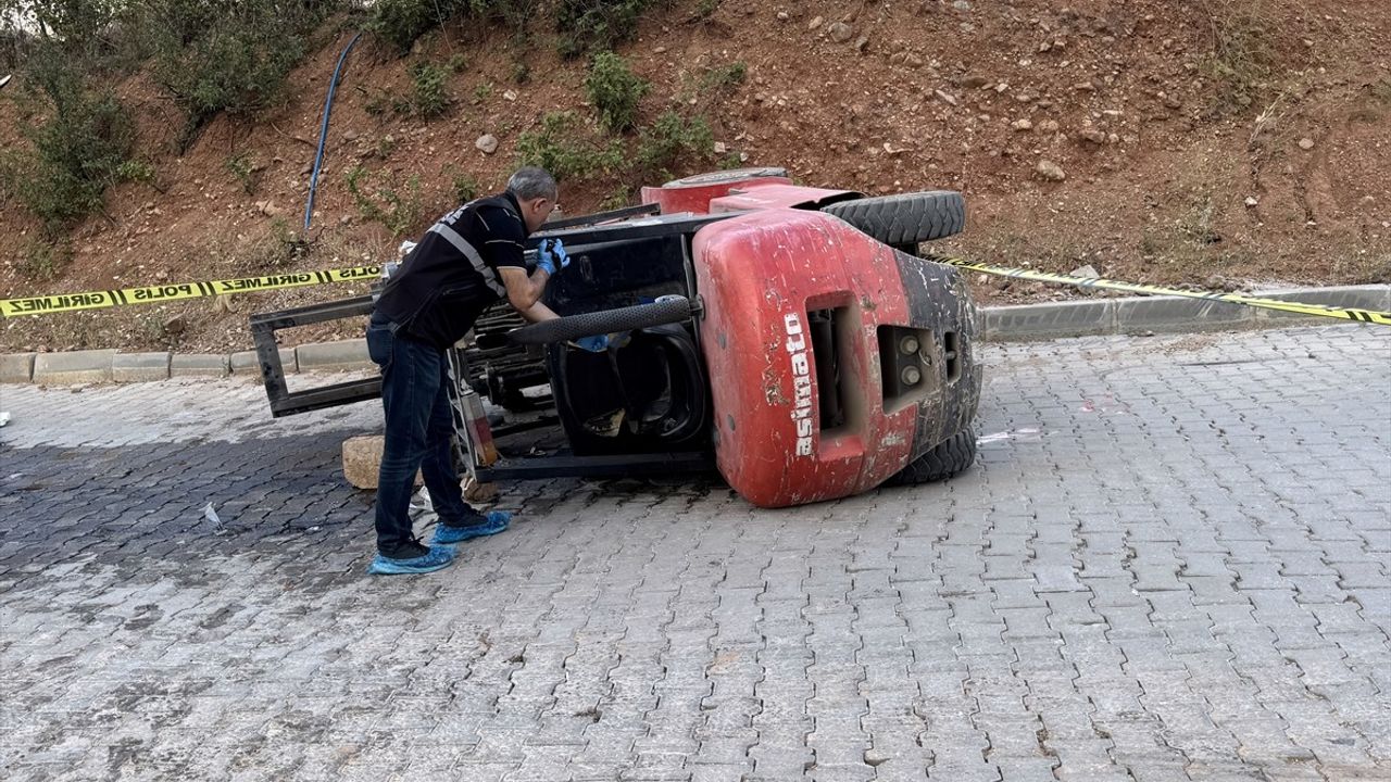 Kırıkkale'de Forklift Kazası: 16 Yaşındaki Sürücü Hayatını Kaybetti