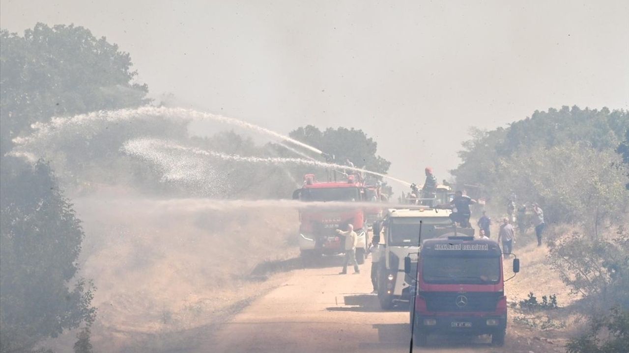 Kırklareli'nde Anız Yangını Ormana Sıçradı, Kontrol Altına Alındı