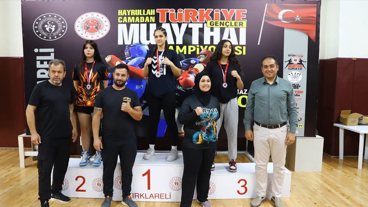 Kırklareli'nde Hayrullah Camadan Gençler Türkiye Muaythai Şampiyonası Tamamlandı