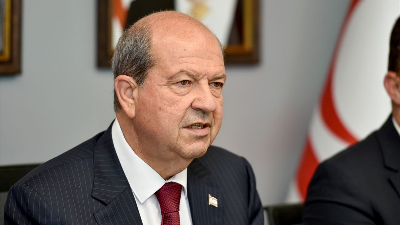 KKTC Cumhurbaşkanı Ersin Tatar, EİT Zirvesi'nde Erdoğan ve Aliyev'e Teşekkür Etti
