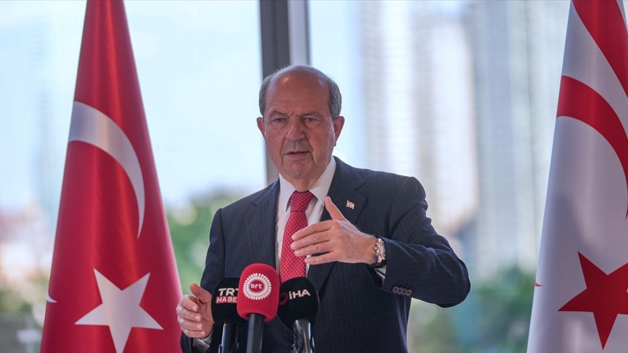KKTC Cumhurbaşkanı Tatar: "Kıbrıs'ta iki devlet vardır"