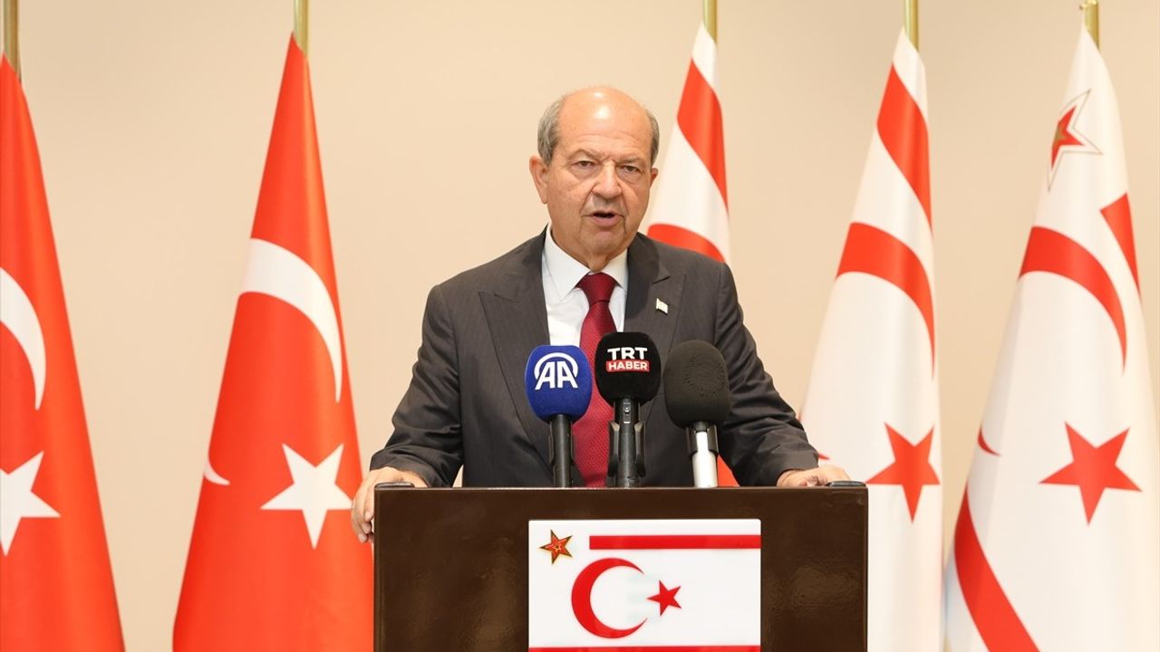 KKTC Cumhurbaşkanı Tatar: "Taraflar arası resmi müzakerelere geçme şartlarımız belli"