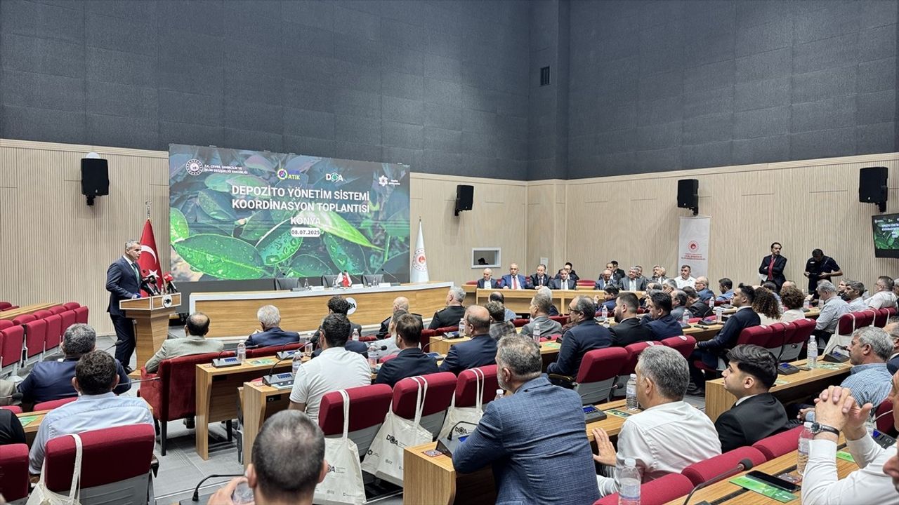 Konya'ya Depozito İade Makineleri Yerleştirilecek