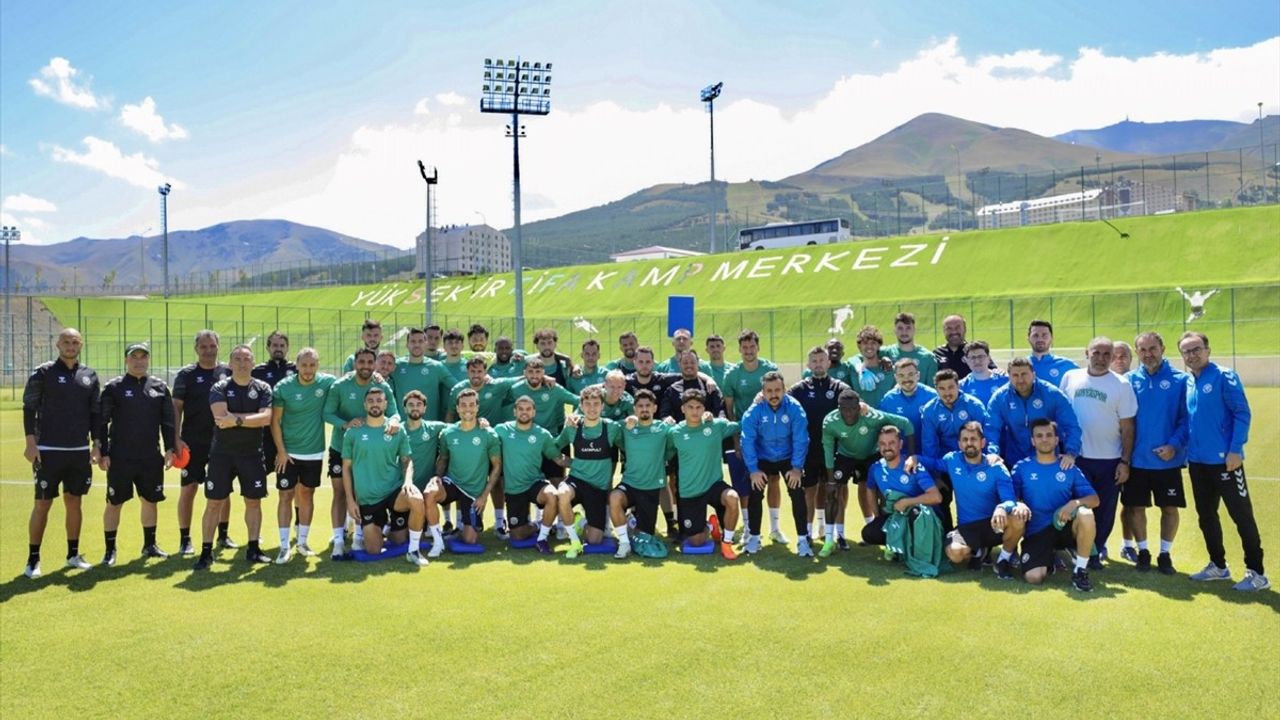 Konyaspor, 2025-2026 Sezonu İkinci Etap Hazırlıklarına Erzurum'da Başladı