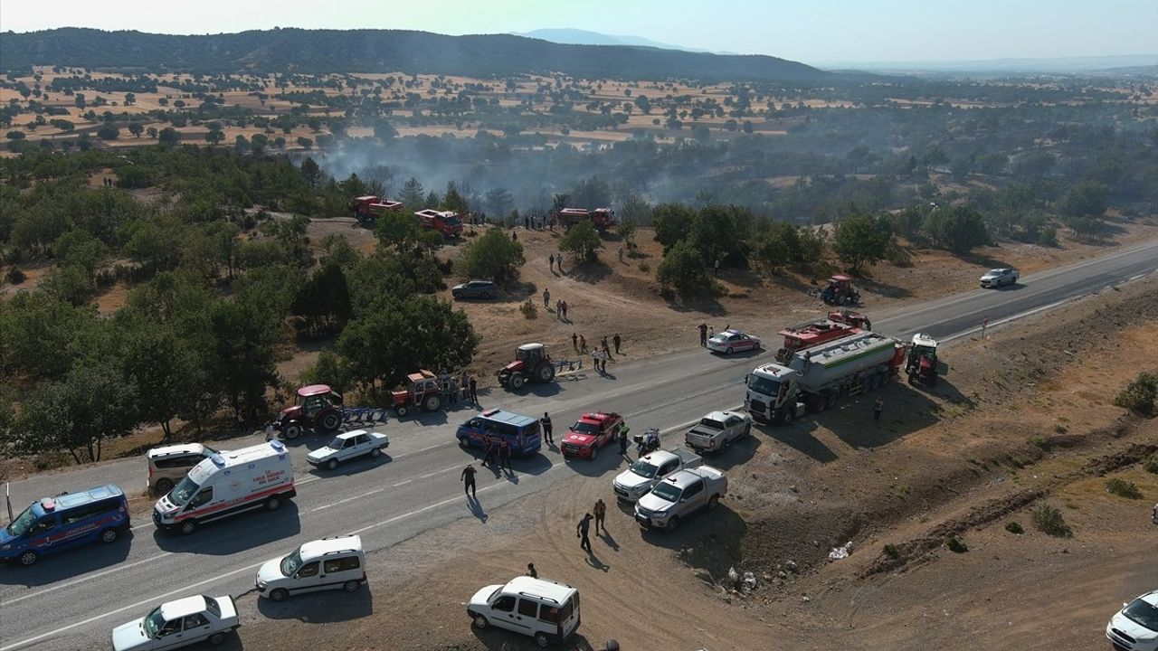 Kütahya'daki Orman Yangını Kontrol Altına Alındı