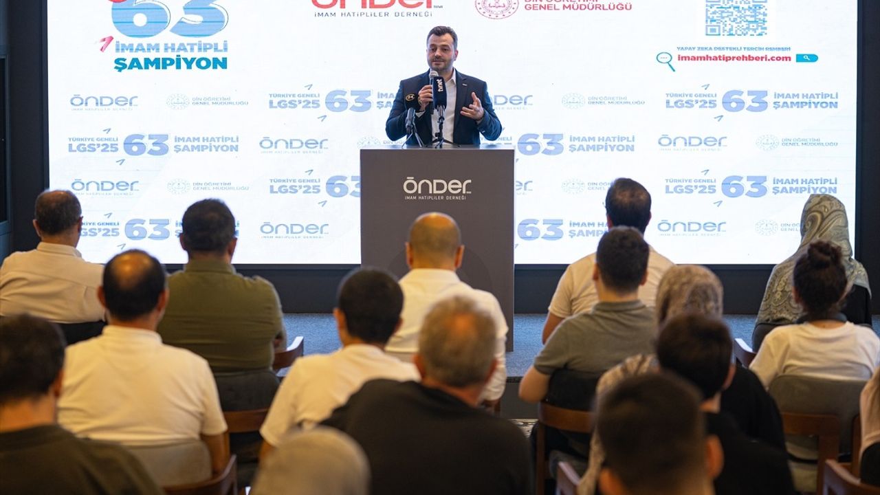 LGS Türkiye Birincisi İmam Hatipli Öğrenciler ÖNDER'de Buluştu