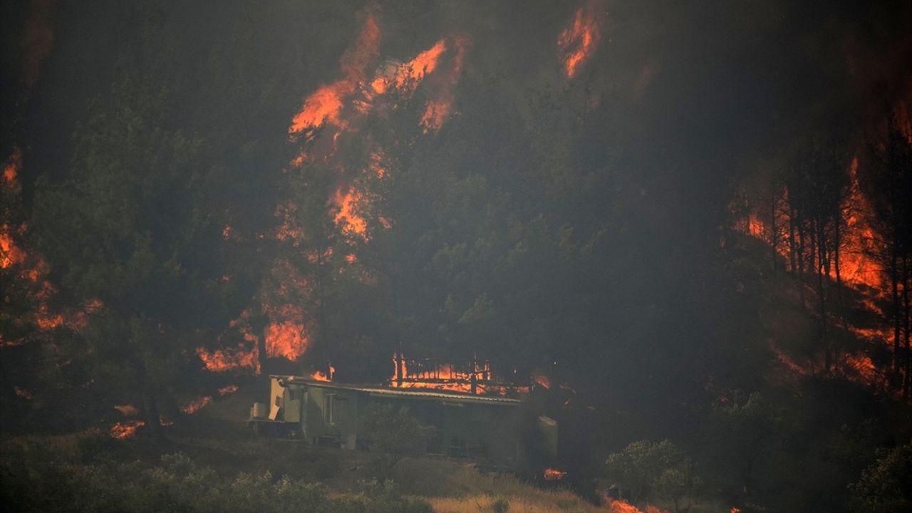 Manisa'da İki Orman Yangını: Biri Kontrol Altına Alındı, Diğeriyle Mücadele Sürüyor