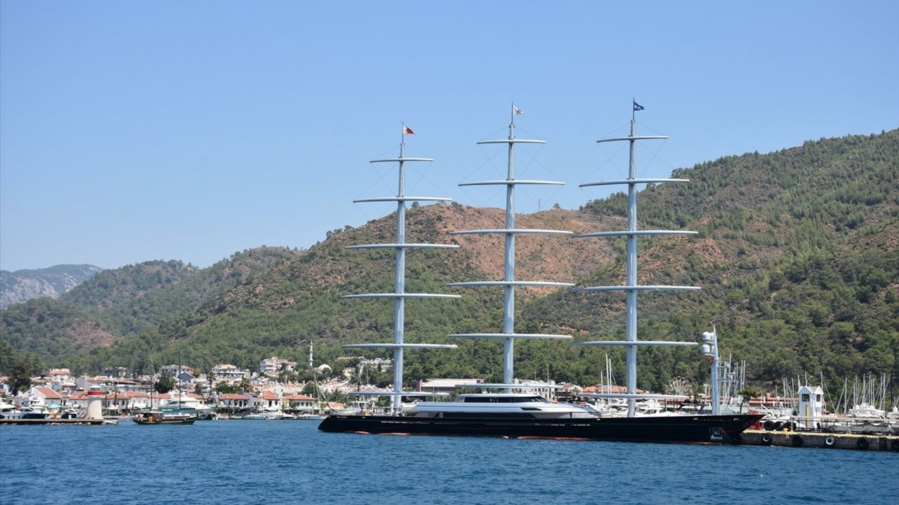 Marmaris'te 'Maltese Falcon' isimli Lüks Yat