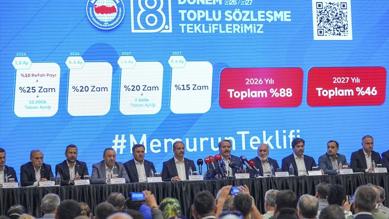 Memur-Sen 8. Dönem Toplu Sözleşme Taleplerini Açıkladı