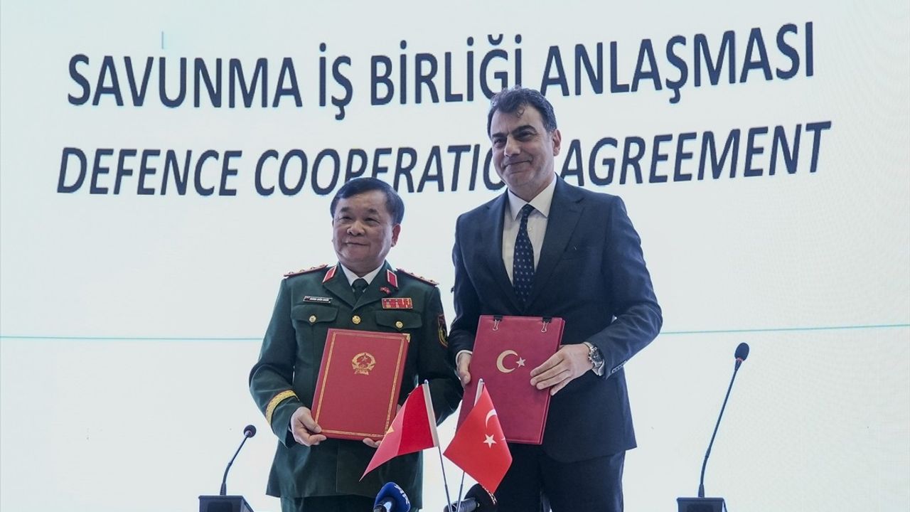 Milli Savunma Bakanlığı ve Vietnam Arasında Savunma İşbirliği Protokolü İmzalandı