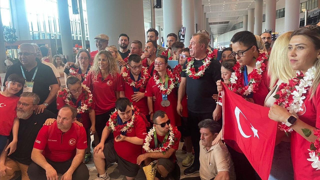 Milli Sporcular Avrupa Down Sendrom Şampiyonası'nda 58 Madalya Kazandı