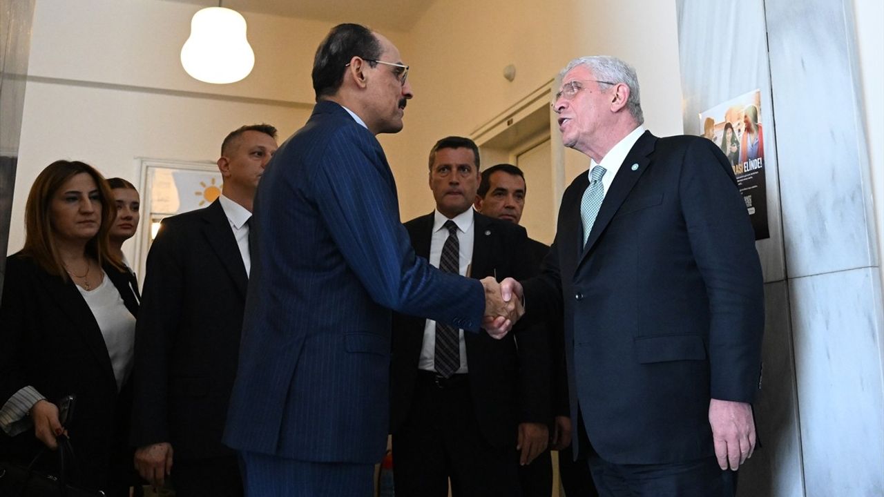 MİT Başkanı İbrahim Kalın, İYİ Parti TBMM Grubu’nu Ziyaret Etti