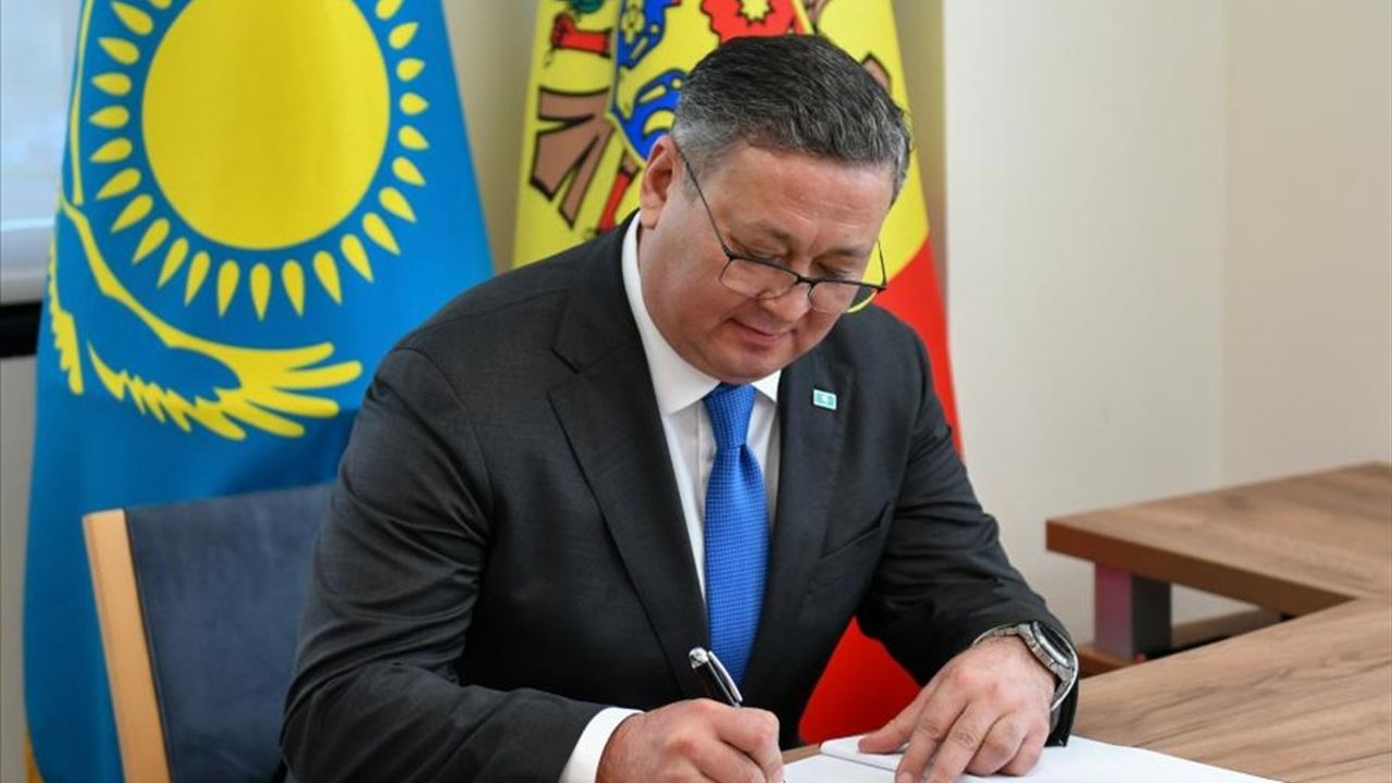 Moldova'nın Kazakistan'daki Büyükelçiliği Resmi Olarak Açıldı