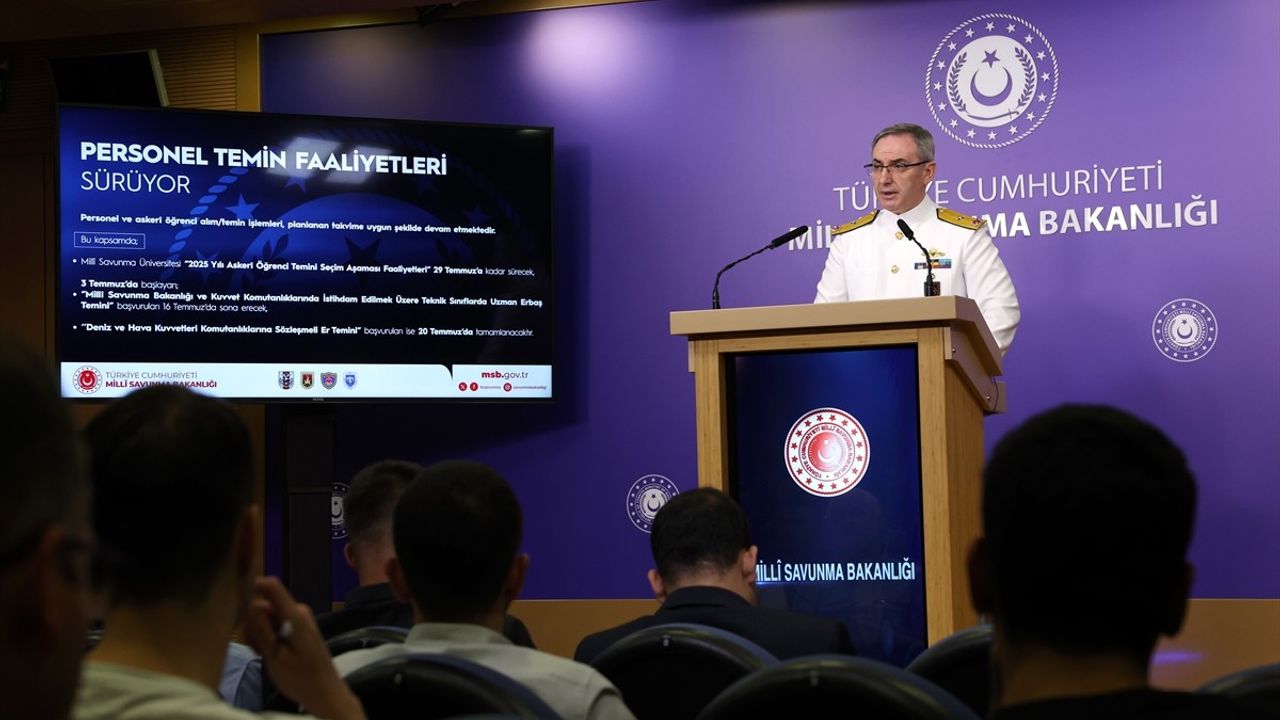 MSB Basın Toplantısında Son Gelişmeler ve Olaylara İlişkin Açıklamalar